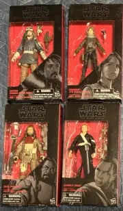 Star Wars Black Series Rogue One 6” Action Figure Lot New Box Not Mint Read