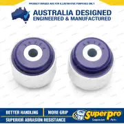 SuperPro Front Control Arm Lower Inner Rear Bush Single Offset for Mazda 2 DE