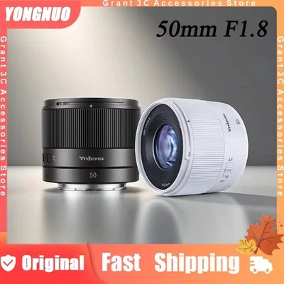 YONGNUO 50mm F1.8 DA Lite APS-C Auto Focus Lens for Sony Fujifilm Nikon Cameras