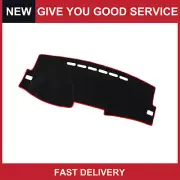 Pack of 1 for Toyota Corolla Car Dashboard Cover Nonslip Black Red Dash Pad (for: Toyota)