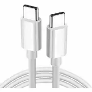 2x USB Type C to USB-C Cable Charge PD Quick Charging Data Fast Charger Samsung