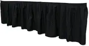 Elite Screens Projector Projection Screen Drape Kit Accessory Uniquely Designed for Yard Master 2/ Yard Master 2 WraithVeil® Dual Series 90″-135″ Models - Black Skirt, ZOMS2-DK