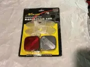 Old school bmx REFLECTOR KiT SET BMX New In Package