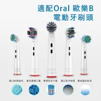 在飛比找蝦皮商城精選優惠-圓頭旋轉電動牙刷頭替換頭適用於Oral歐樂中性B電動牙刷頭替