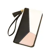Coin Purse with Zipper Pocket, Wallet with Metal Fringe Pendant for Kids