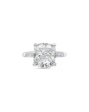 Diana M. Platinum 5.31 ct. tw. Diamond Ring 6 NoColor