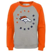 Outerstuff NFL Youth Girls (7-16) Denver Broncos Around The Way Crew Neck Fleece