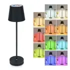 Portable RGB Ambient Lamp: 4000mAh Rechargeable with Metal Design