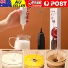 Electric Handheld Coffee Foamer Stir Stick Blender Milk Frother Whisk Foam Maker