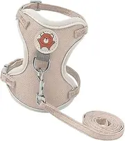Cat Vest Harness - Comfortable and Adjustable Cat Harness for Walking, Breathable Material | Soft and Durable Vest Harness for Cats, Secure Fit, No-Pull Design, Perfect