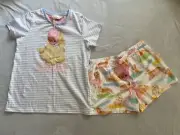 Womens Peter Alexandra Summer PJs Top XS, Shorts S - Brand new