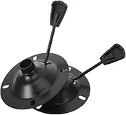 2pcs Office Chair Swivel Base Metal Control Plate Accessory for Desk Chairs Design for Easy and Use Compatible with Office Seating