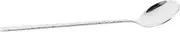 KOCKSHION Expertly Crafted Long Handle Stainless Steel Spoon Hammered Pattern Large Serving Spoon for Buffet Parties