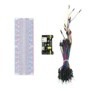 MB-102 Breadboard, Power Supply Module & 65 Piece Jumper Wires UK Seller