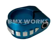 Redline By Kastan - Broken Arrow Seat Clamp 25.4mm - Blue - Old School BMX Style