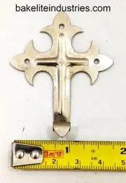 Nickel Plated Antique Picture Hooks (reproduction)