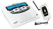 Midland Weather Alert Radio With Silent Call Medallion Series Transmitter SC-MS