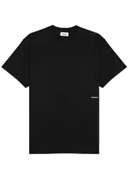 Soulland Ash Logo-print Cotton T-shirt - Black S
