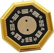 PAMINGONO Yin Yang Eight Diagrams Mirror All Envelopes Decor Lunar Charms Year Envelope Decoration Chakra Dragon Decoration Memorial Envelopes for Cash Celebration Feng Shui Decor Home Alloy