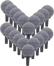 Kisangel 50pcs Small Aquarium Bubble Stones Fish Aquarium Feature Marine Tank Airstone Fish Tank Yarn Stone Grey
