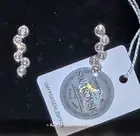Swarovski Nic and Syd Symmetrical Stud Earrings New in Box
