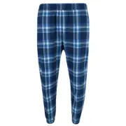 New CTM Men's Big & Tall Flannel Plaid Jogger Pant