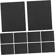 10 Sheets of Sandpaper Fine Grit for Hand Sander Woodworking Craft Metal Plastic Car Polishing