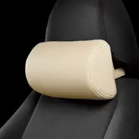 在飛比找PChome24h購物優惠-3D 樂活系列-典雅皮革頸枕