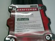 CRAFTSMAN 9-13919 25-250 FT LBS. 1/2 IINCH DIGI-CLICK TORQUE WRENCH