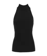Givenchy Open Back Cut-Out Sleeveless Top S,XS black