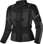 SHIMA Hero 2.0 waterproof Ladies Motorcycle Textile Jacket, black, Size L for Women