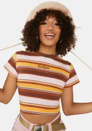 [Kickers] Multi Stripe Ringer Tee