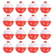 1.5 Inch Fishing Bobbers, 16 Pack Plastic Push Button Round Fishing Float