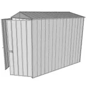 Build-a-Shed 1.5 x 2.3 x 2.3m Gable Shed without Side Doors - Zinc