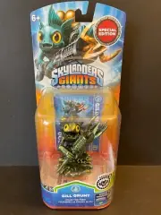 SKYLANDERS GIANTS METALLIC GILL GRUNT SPECIAL EDITION NIB