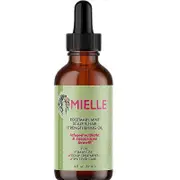 Elrachen Rosemary Mint Scalp & Hair Strengthening Oil With Biotin & Essential Oils, Nourishing Treatment