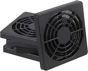 BQLZR Plastic Case Fan Filter 60 mm Square Black Plastic Case Fan Filter Guard Grill Guard Cover PC Computer Pack of 5