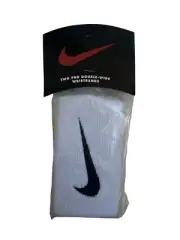 vintage nike wristbands sweatbands two-pack adult OSFA deadstock NIP 90s