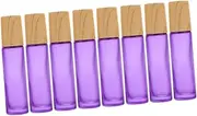 PLAFOPE 8Pcs Multi Function Roller Bottles for Essential Oils Perfumes Makeup Portable Containers with Grain Caps Convenient Travel for Daily Use