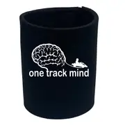 One Track Mind Gokart - Funny Novelty Stubby Holder