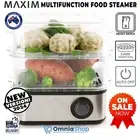 Maxim 500W Electric Mini Multi Steamer/Eggs/Vegetable/Dim Sims/Dumpling Cooker