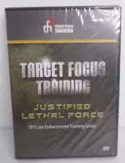 Target Focus Training Justified Lethal Force (3 DVD Set) Tim Larkin NEW SEALED