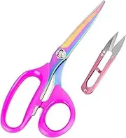 XCRPRT Fabric scissors, sharp fabric scissors made of stainless steel, professional textile scissors for cutting fabrics, leather, material, clothing, modification, tailors