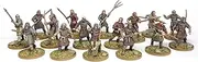 Wargames Atlantic, The Age of Chivalry, Peasant Levy (1100-1350) 28mm Hard Plastic Figures