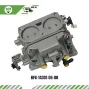 6F6-14301-06-00 Fits Yamaha Outboard Motor 40 HP 2 Stroke Carburetor Carb Assy