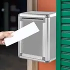 Suggestion Box with Lock Waterproof Locking Mailbox for Office Home Business
