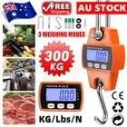 Mini Crane Scale Portable LCD Digital Electronic Hook Hanging Scale 300kg 0.01kg