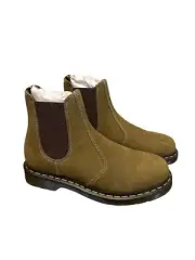 Dr. Martens Unisex 2976 Chelsea Boots Muted Olive Green, L9 M8