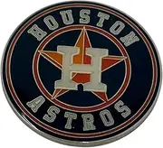 Pro Specialties Group MLB Unisex Houston Astros Logo Pin 1 Inch, Team Colors, One Size, Small, 1 Inch, Metal, no gemstone