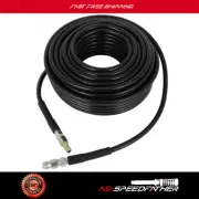 100FT Sewer Jetter Kit for Pressure Washer Hose 5800PSI 1/4 Inch